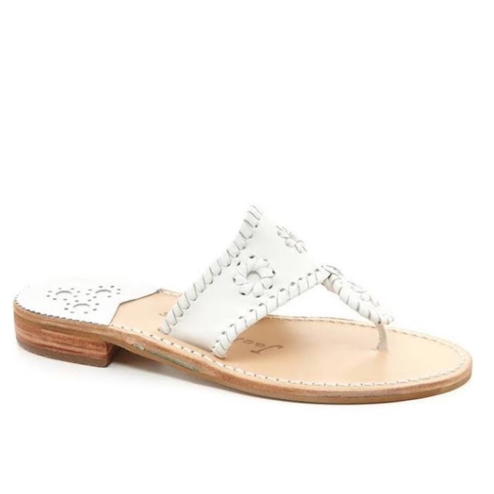 White jack rodger sandal